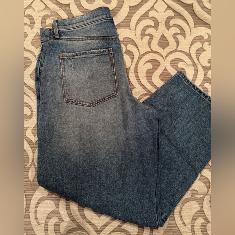 Women's Barrel Light Blue Jeans - evereve - Picture 9 of 9